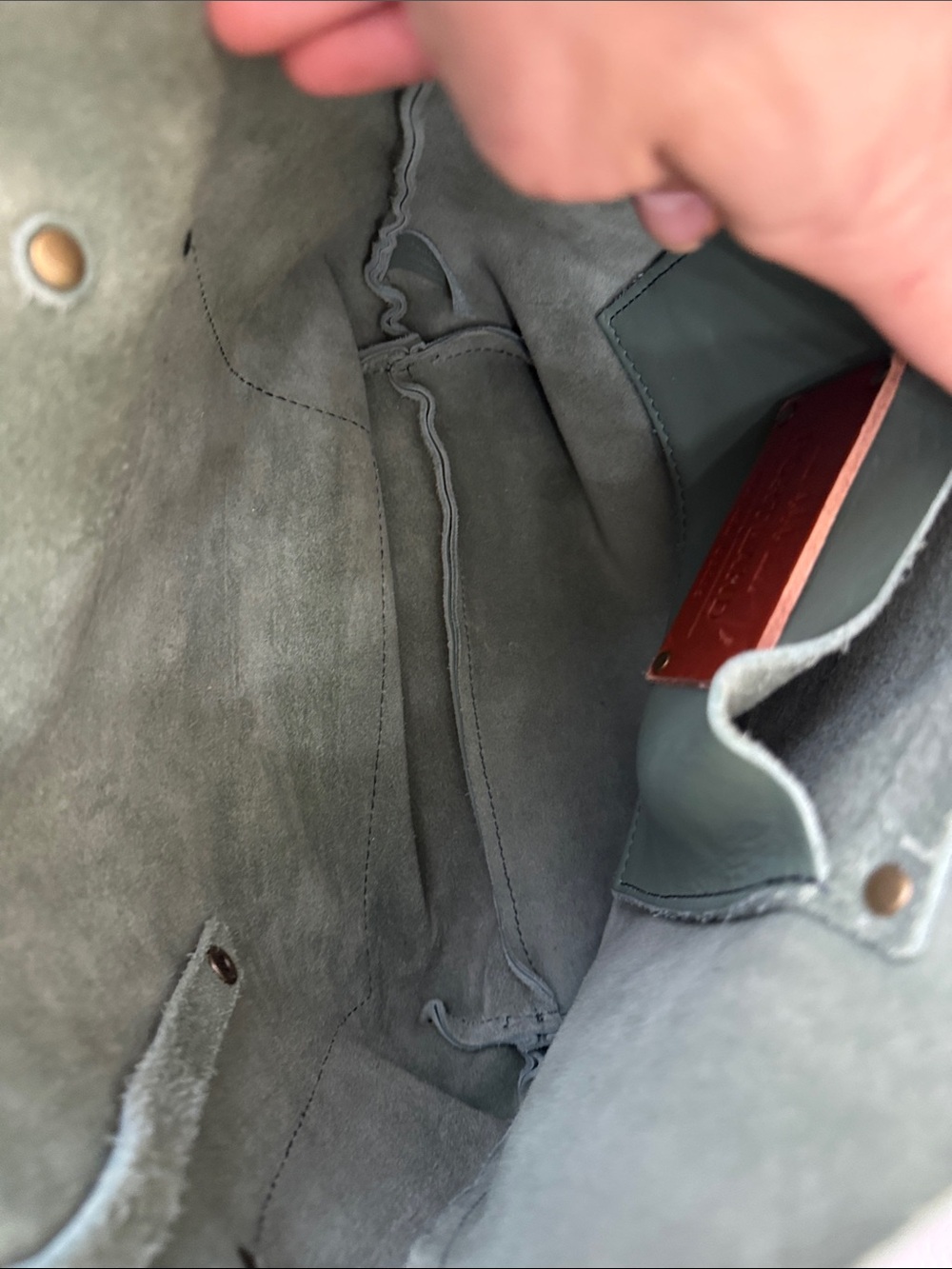 Portland Leather Medium Tote - Picture 12 of 12